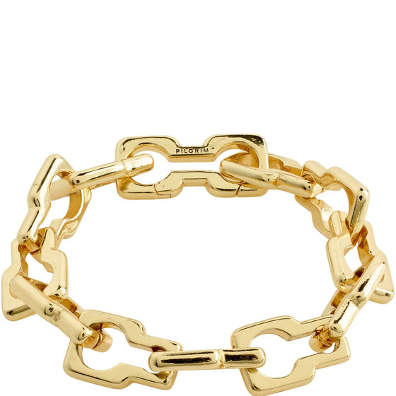 Pilgrim Live Gold Chunky Bracelet