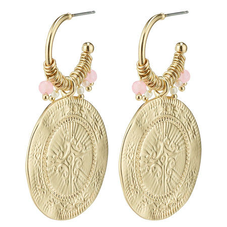 Pilgrim Nomad Hoop Large Earrings - Gold