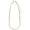 Pilgrim Noreen Gold Snake Necklace