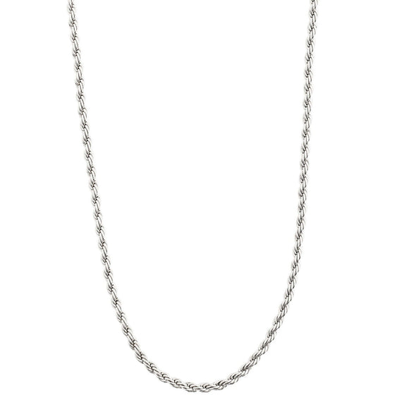 Pilgrim Pam Silver Rope Chain Necklace