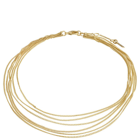 Pilgrim Pause Gold Ankle Chain