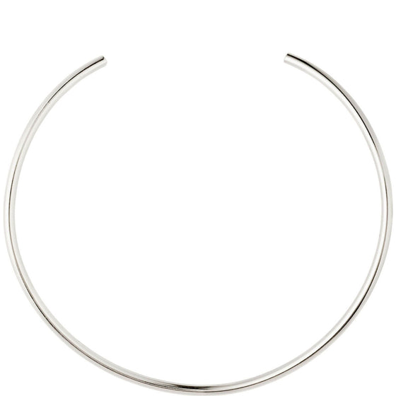 Pilgrim Reconnect Silver Choker Necklace