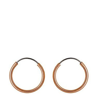 Pilgrim Sanne Rose Gold Small Hoop Earrings