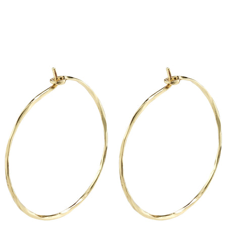 Pilgrim Sincerity Fine Hoop Earrings - Gold