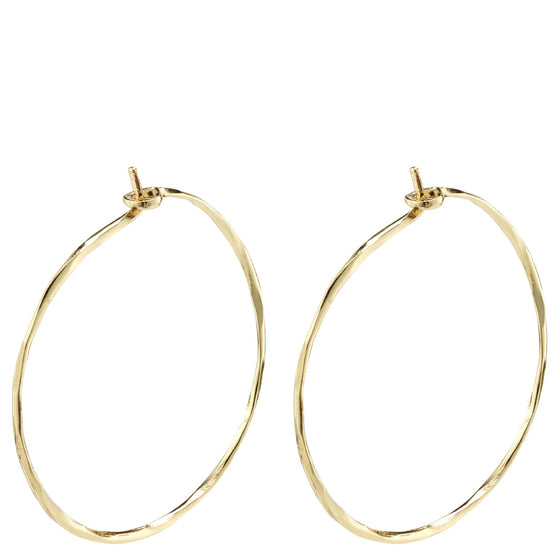 Pilgrim Sincerity Fine Hoop Earrings - Gold