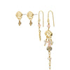 Pilgrim Smile Gold Earring Set