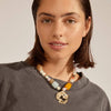 Pilgrim Smile Statement Bead & Freshwater Pearl Necklace