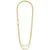 Pilgrim Solidarity Gold Snake Chain Necklace