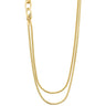 Pilgrim Solidarity Gold Snake Chain Necklace