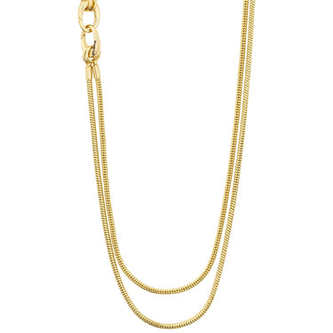 Pilgrim Solidarity Gold Snake Chain Necklace
