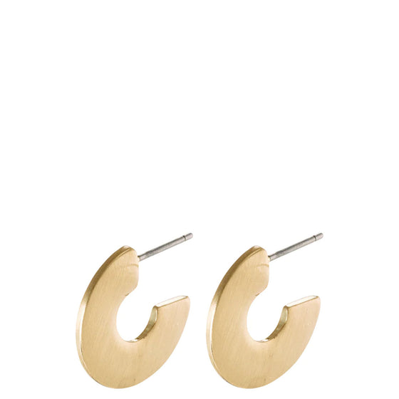 Pilgrim Vivien Gold Hoop Earrings