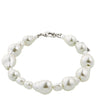 Pilgrim Willpower Pearl Silver Bracelet