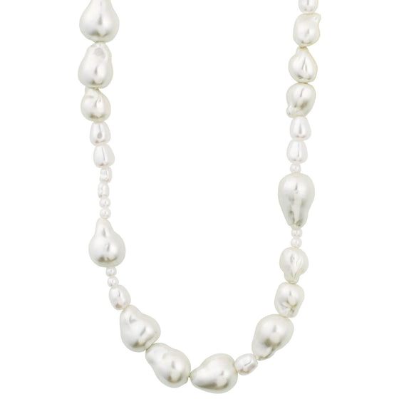Pilgrim Willpower Pearl Silver Necklace