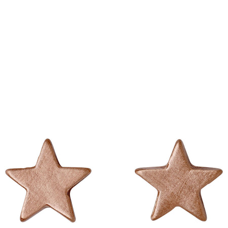 Pilgrim Ava Star Stud Earrings - Rose Gold