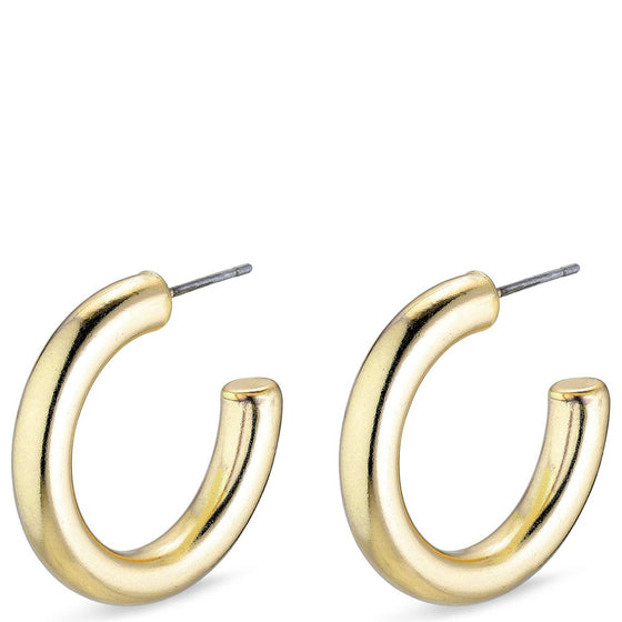 Pilgrim Maddie Gold Large Hoop Earrings