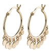 Pilgrim Panna Hoop Earrings - Gold