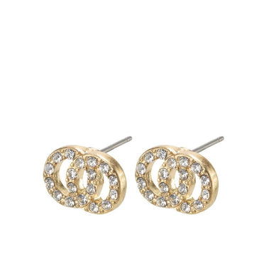 Pilgrim Victoria Gold Stud Earrings