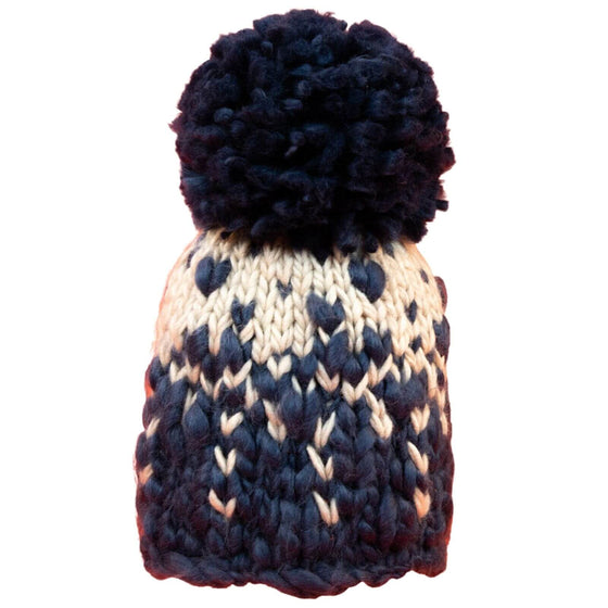 Powder Anika Knitted Hat - Navy