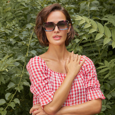 Powder Cece Sunglasses - Violet Tortoiseshell