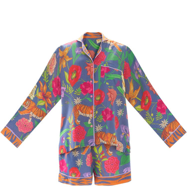 Powder Floral Tiger Summer Pyjamas