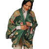 Powder Folk Art Floral Luxury Short Kimono