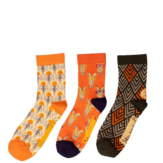 Powder Gents Socks Gift Box - Nerdy Zebras