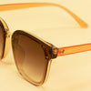 Powder Hazel Sunglasses - Mocha/Apricot