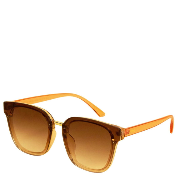 Powder Hazel Sunglasses - Mocha/Apricot