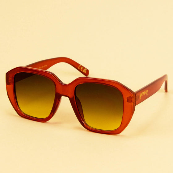 Powder Jolene Sunglasses - Rust