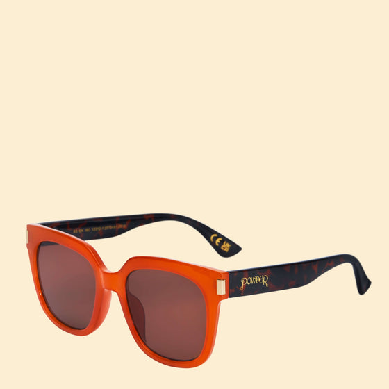 Powder Kiona Sunglasses - Mandarin Tortoiseshell