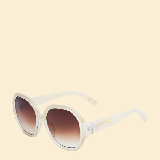 Powder Loretta Sunglasses - Cream