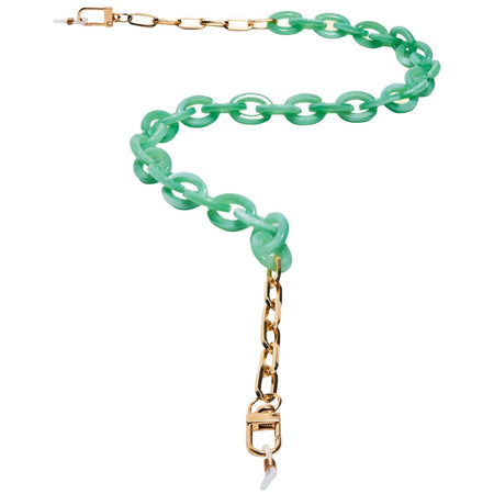 Powder Sunglasses Chain - Block Jade