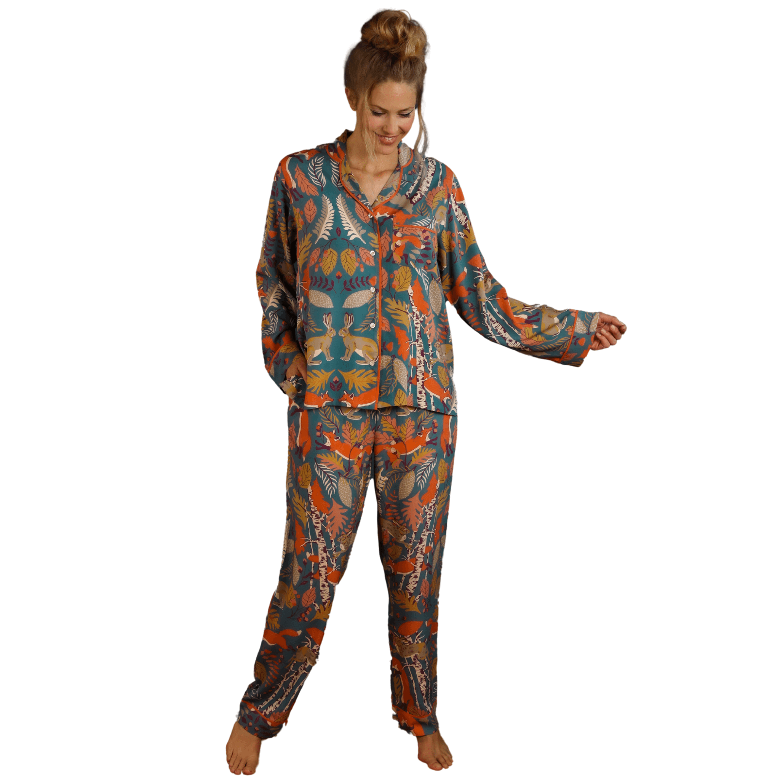 Powder Woodland Kingdom Luxury Winter Pyjamas