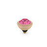 Qudo Fabero 11mm Gold Topper - Rose
