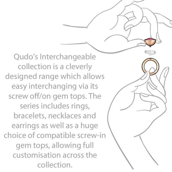 Qudo Classic Thin Ring - Gold