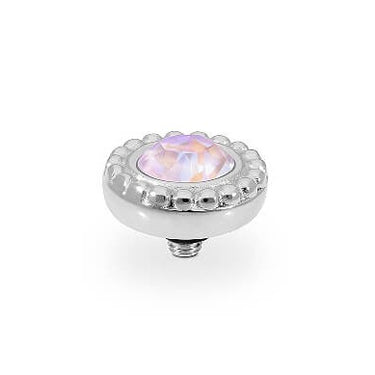 Qudo Ghiare 11mm Silver Topper - Lavender Delite