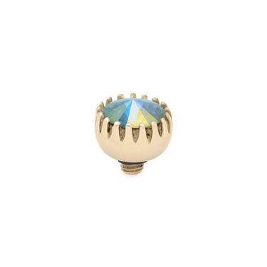 Qudo London 8mm Gold Topper - Aurora Boreale