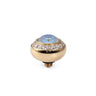 Qudo Tondo Deluxe 10mm Gold Topper - Serene Gray Delite