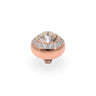 Qudo Tondo Deluxe 10mm Rose Gold Topper - Silk
