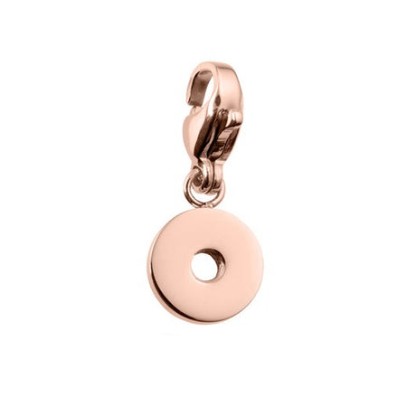 Qudo Topper Lobster Catch Charm - Rose Gold