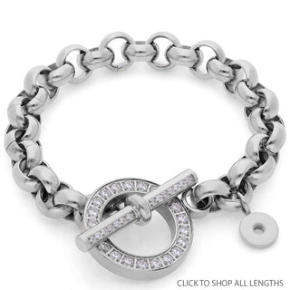 Qudo Ceccano Deluxe Bracelet - Silver