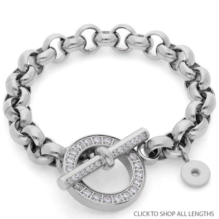 Qudo Ceccano Deluxe Bracelet - Silver