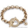 Qudo Ceccano Gold Bracelet
