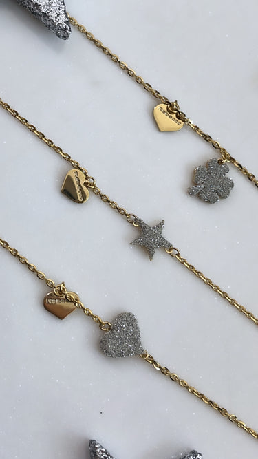 Rebecca Jolie Star Gold Bracelet