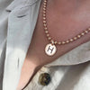 Rebecca My World Rose Gold Large Initial Charm