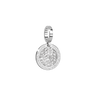 Rebecca My World Silver Disc Charm