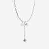 Rebecca Silver Hollywood Pearl Necklace