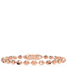 Rebecca My World Diamond Cut Rose Gold Bracelet