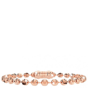 Rebecca My World Diamond Cut Rose Gold Bracelet