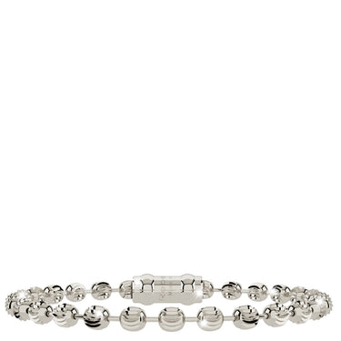 Rebecca My World Diamond Cut Silver Bracelet
